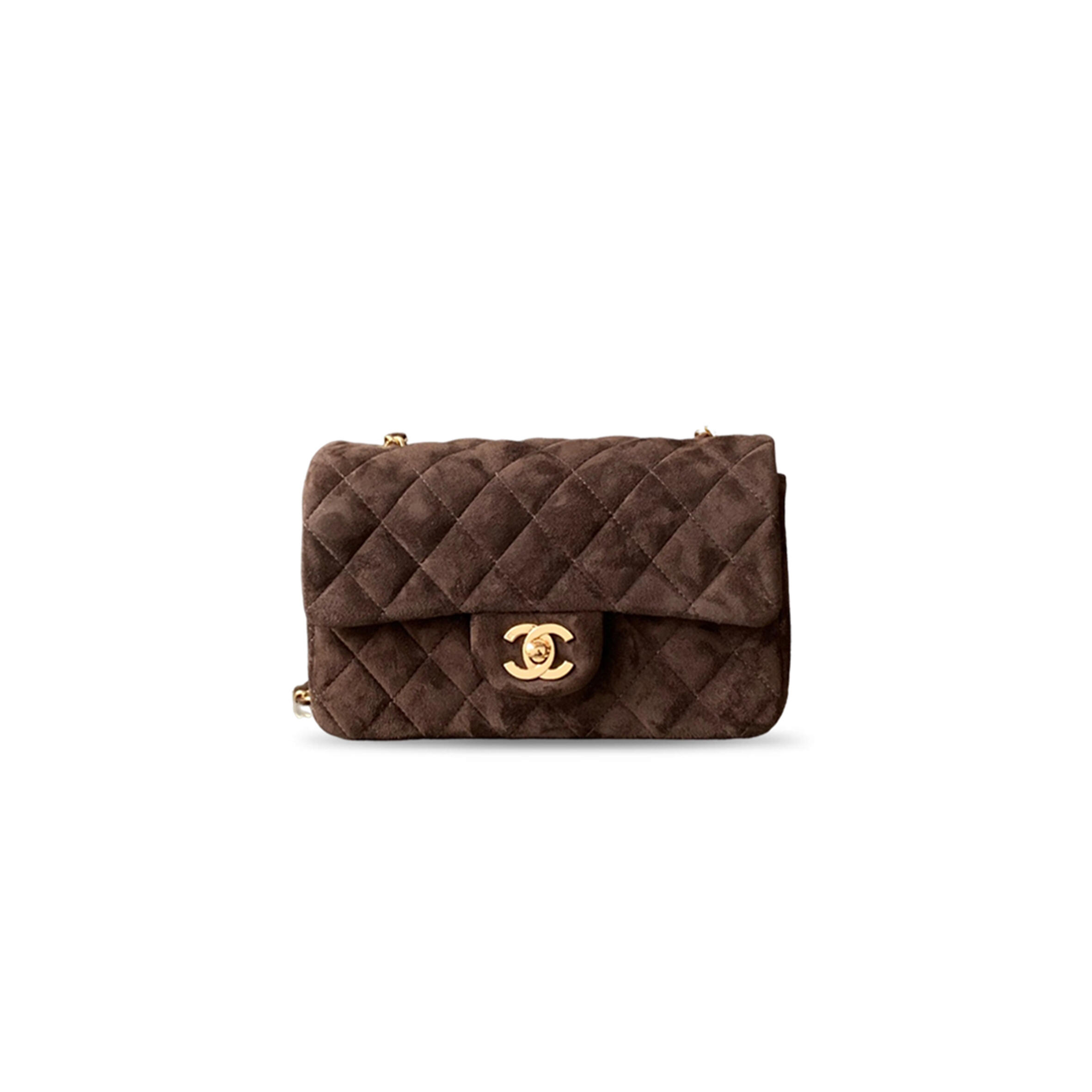 CHANEL MINI CLASSIC DOUBLE FLAP BAG (20*13*7cm)